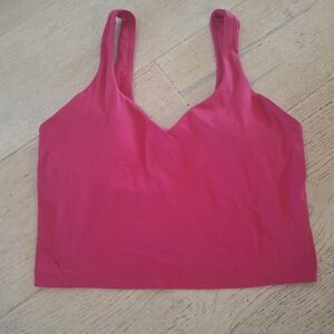 lululemon athletica Vibrant Pink Sports Bra